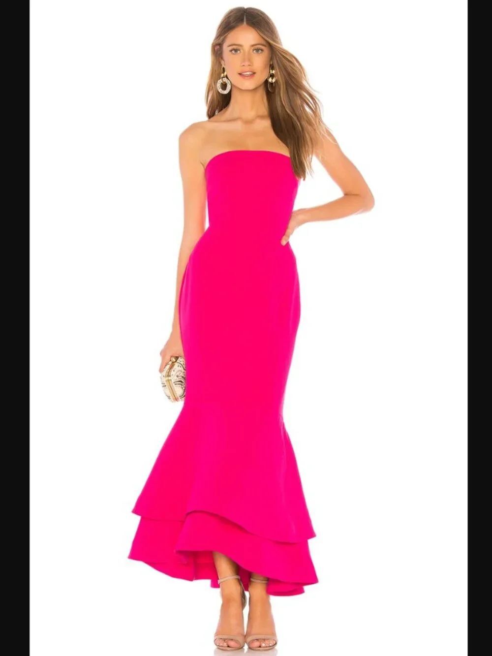 NWT Lovers + Friends Dillion Midi in Pink | Size XS